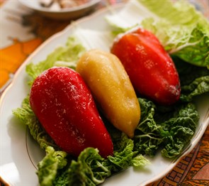 Перцы с мясом индейки 1679