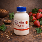 Фермерский Йогурт питьевой с клубникой 2,5%, 250 мл 1739