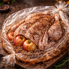 Курочка с гречкой и яблоками 1709